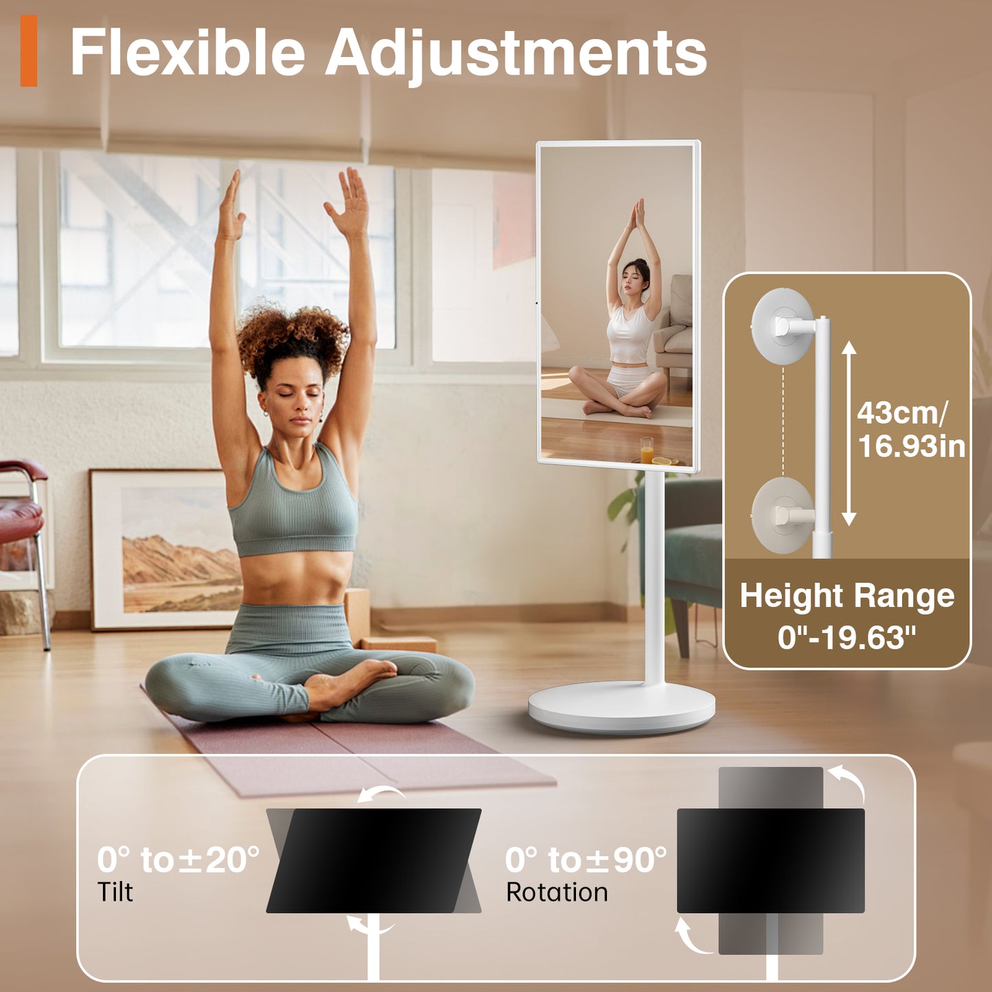32 Inch Rolling Smart Screen