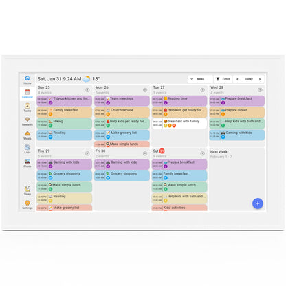 10.1"Digital Calendar