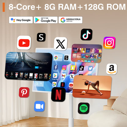 32 Inch Rolling Smart Screen